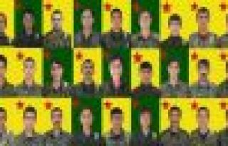 YPG yaşamını yitiren 27 savaşçının kimlik bilgilerini...