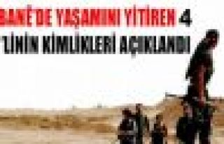 YPG yaşamını yitiren 4 savaşçısının kimlik...