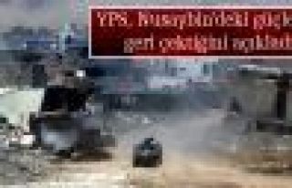 YPS, Nusaybin'deki güçlerini geri çektiğini açıkladı