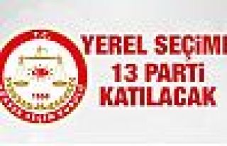 YSK açıkladı yerel seçimlere 13 parti katılabilecek