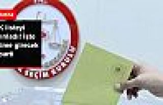 YSK, seçime girecek 10 partiyi açıkladı 