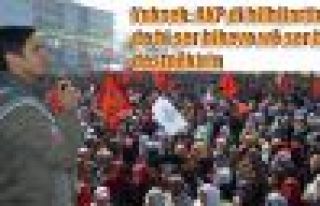 Yuksek: AKP di hilbijartinan de bi ser bikeve wê...