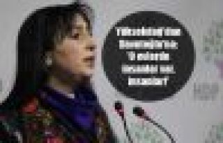 Yüksekdağ'dan Davutoğlu'na: 'O evlerde insanlar...