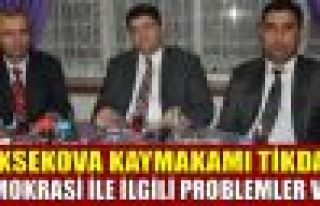 Yüksekova Kaymakamı Tikdağ: 'Demokrasi ile ilgili...
