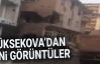 Yüksekova savaş alanı gibi: Sokaklar ilkkez görüntülendi