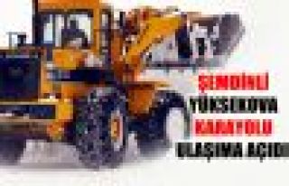 Yüksekova-Şemdinli yolu 4 gün aradan sonra açıldı