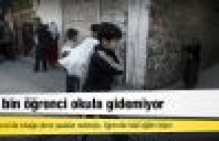 Yüksekova'da 35 bin öğrenci okula gidemiyor