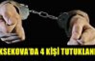 Yüksekova'da 4 kişi tutuklandı