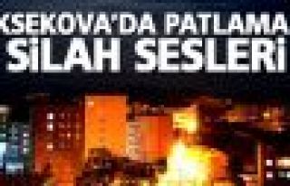 Yüksekova'da gerginlik sonrası patlama ve silah...