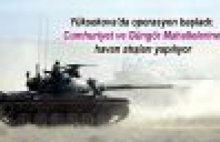 Yüksekova'da operasyon başladı: Mahallelere havan...