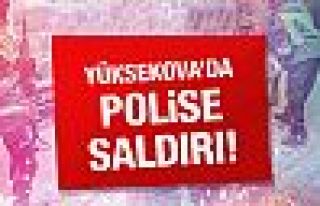 Yüksekova'da roketli saldırı: 1 polis yaralandı