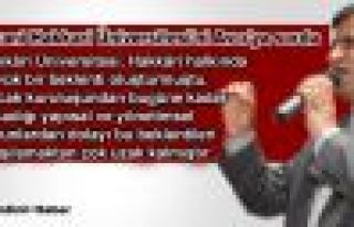 Zozani Hakkari Üniversitesi'ni Bakan Avcı'ya sordu