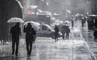 Meteoroloji'den 10 il için "kuvvetli yağış" uyarısı
