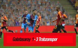 Galatasaray 1 - 3 Trabzonspor