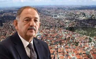Bakan Özhaseki'den deprem yorumu: 'İstanbul gerçekten bizi korkutuyor'