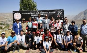 Hakkari'de, 'Uluslararası Dağ Bisikleti Kupası' yarışması