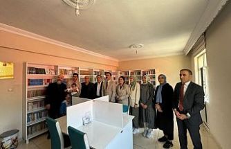 Şemdinli’de öğretmen Azad Keser anısına kütüphane açıldı