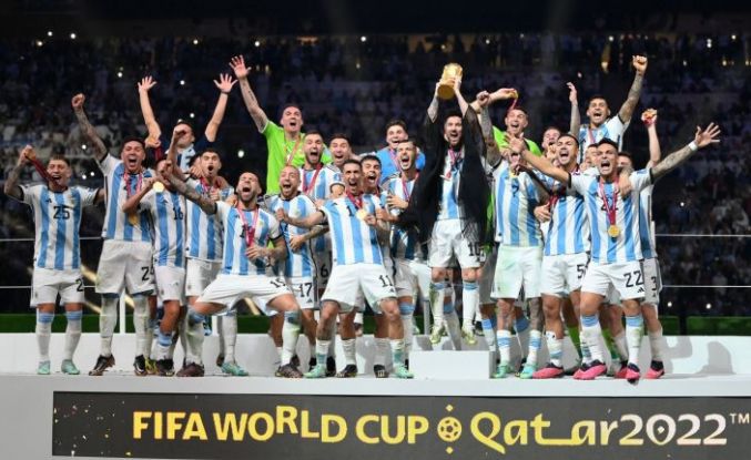2022 Dünya Kupası'nda şampiyon Arjantin!