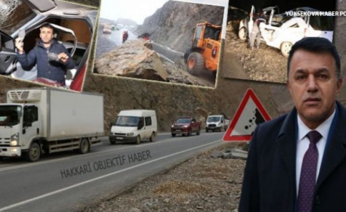 Başkan Arslan: Sürücüler Hakkari-Van yoluna dualarla çıkıyor
