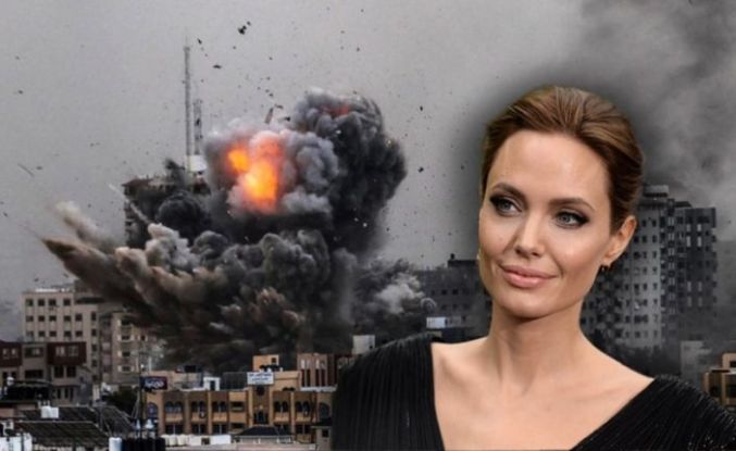 Angelina Jolie'den Gazze'deki siviller için yardım çağrısı